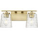 Saben 2 Light 15.00 inch Bathroom Vanity Light